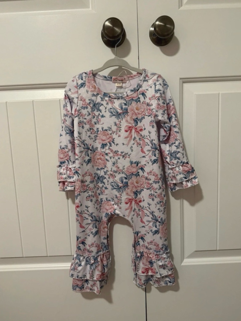 Clover Cottage Apparel-  Boutique Toddler Romper 12-24M NWT